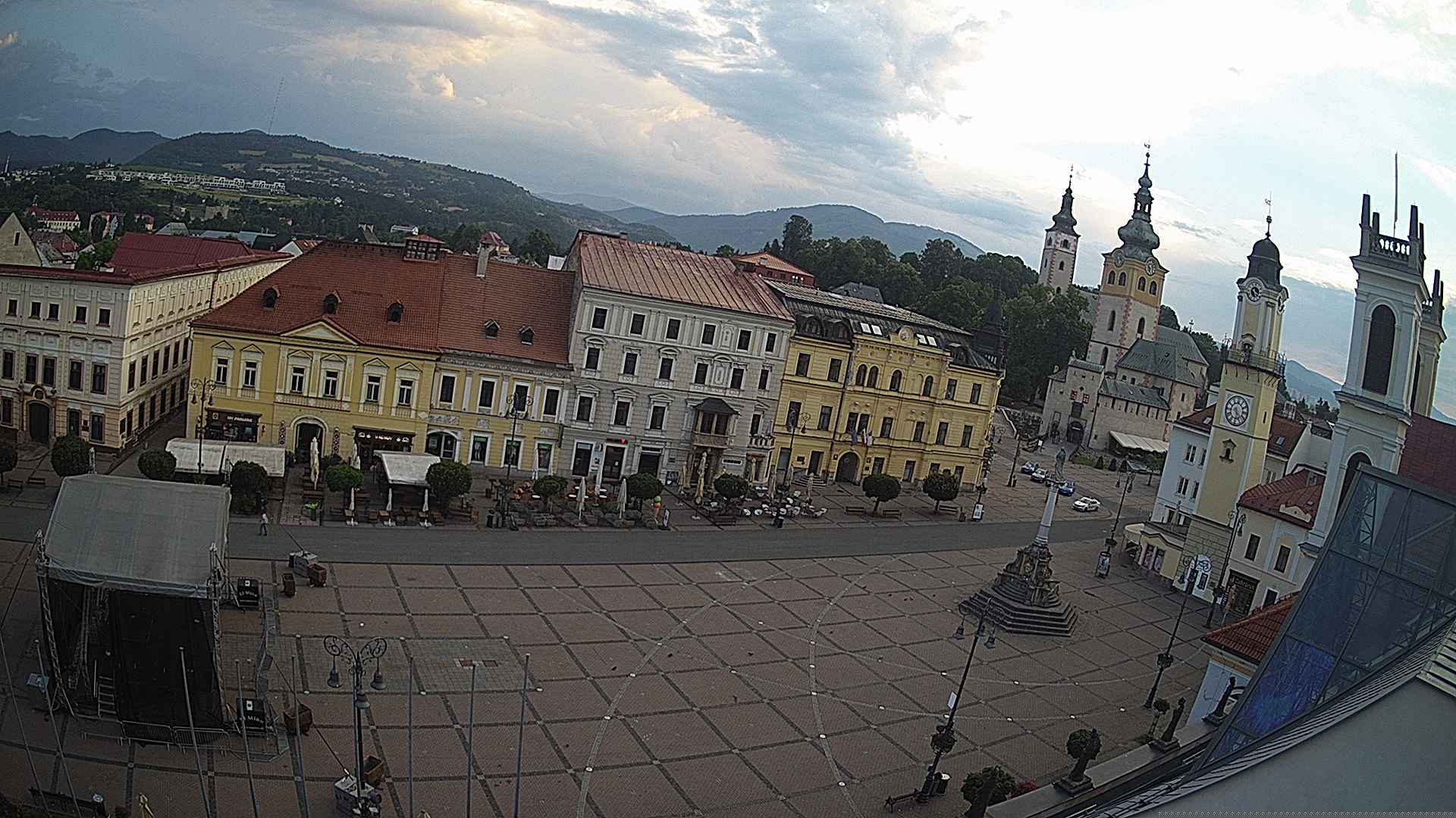 Kamera na żywo - Bańska Bystrzyca